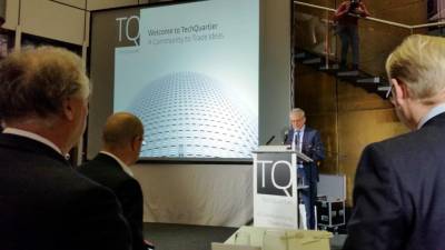 Frankfurt wird Zentrum fr Finanztechnologie: Erffnung des neuen \