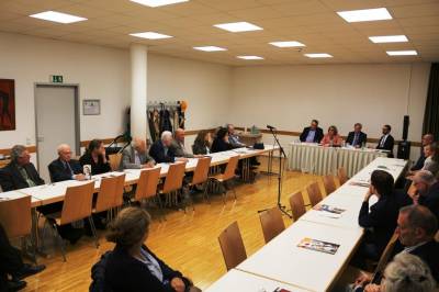 Politiktalk mit Politikern aus Bund, Land und Stadt Frankfurt bei der CDU Dornbusch am 12.09.2017