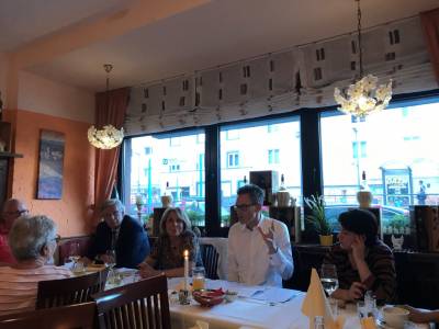 Stammtisch am 16.08.2019 mit dem neuen Fraktionsvorsitzenden Dr. Nils Kler zum Thema 