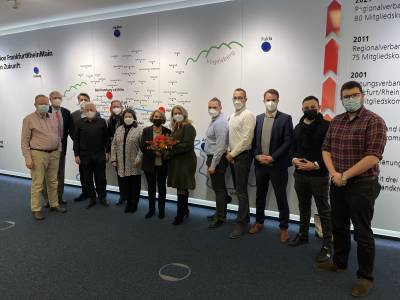 Neues Vorstandsteam nach der Mitgliederversammlung am 26. November 2021