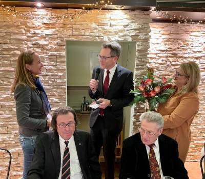 Ehrung des langjhrigen Vorstandsmitglieds der CDU Dornbusch Verena David