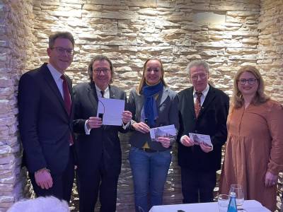 Ein gemeinsames Bild mit den Jubilaren