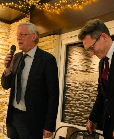 Dr. Bartelt MdL bei seinem Gruwort