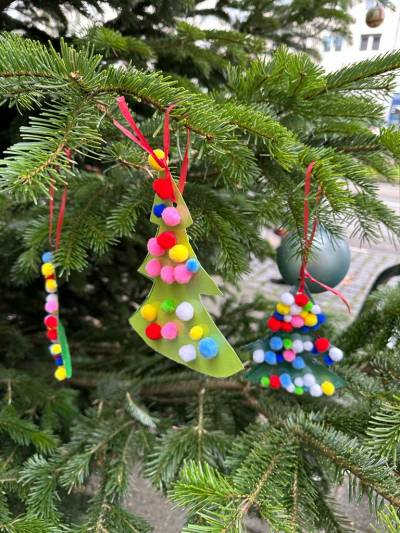 Impression vom fertig geschmckten Baum